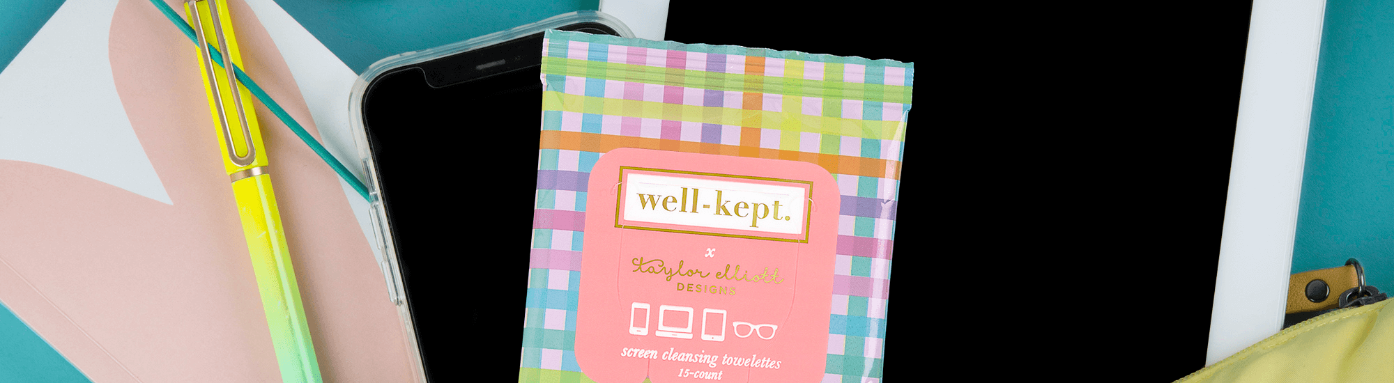 Tech wipes collection by Well-Kept