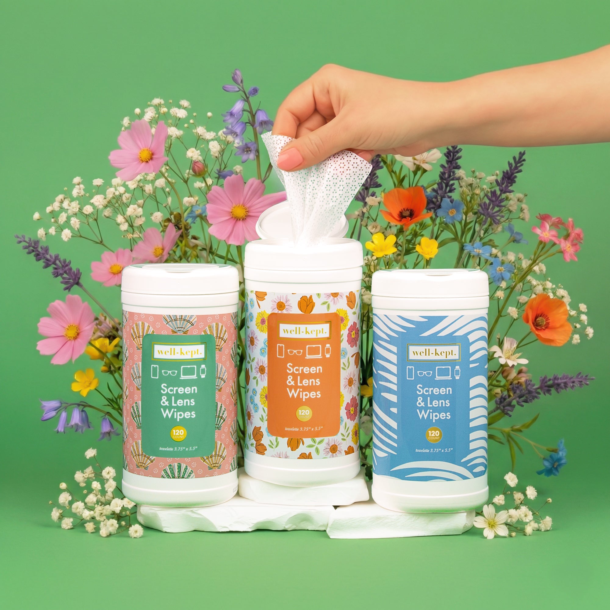 Canister wipes collection by Well-Kept