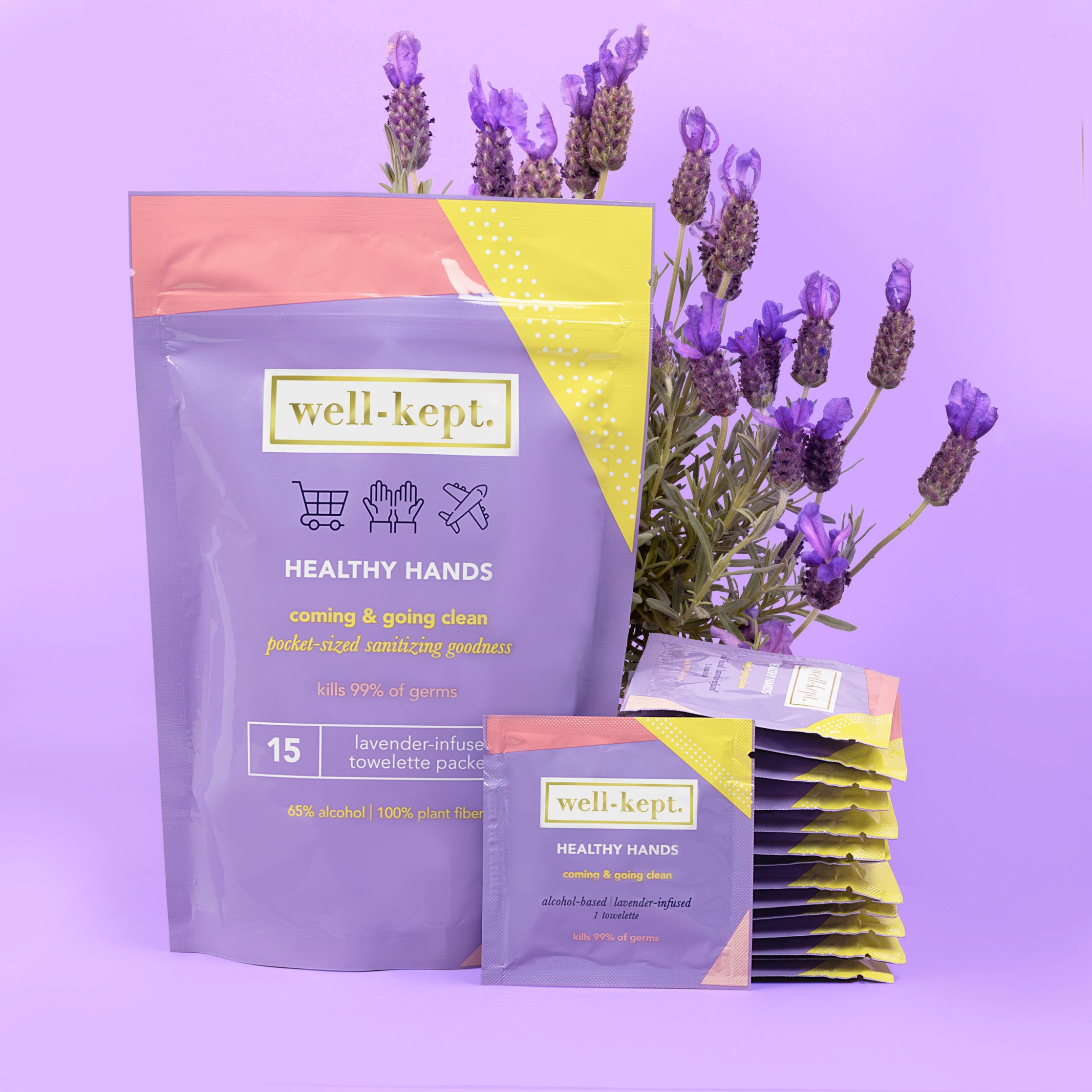 HEALTHY HANDS - LAVENDER INFUSED (3) PACK