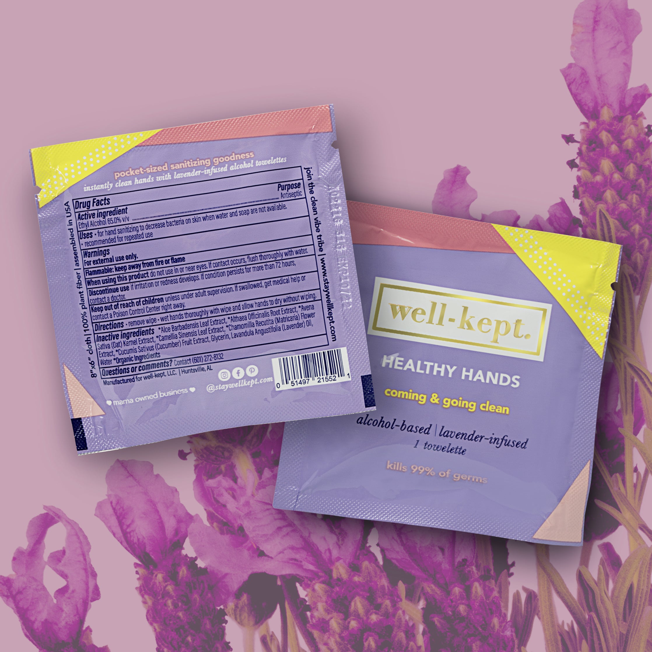 Healthy Hands Lavender Inf